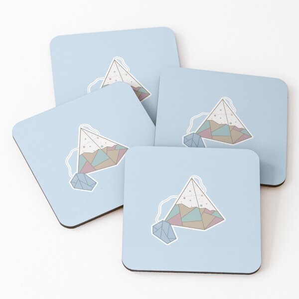 Item preview, Geometric Tea Bag designed and sold by AlexPossi.