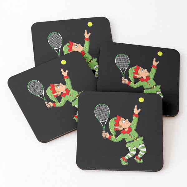 Item preview, Christmas Elf Tennis Funny Boys Girls Kids Teens Xmas designed and sold by ZaleeCamara.