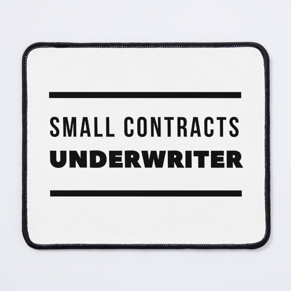 Item preview, Small Contracts Underwriter designed and sold by trendingatees.
