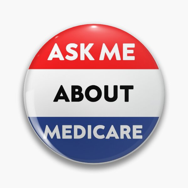 Item preview, Ask Me About Medicare Vintage Retro Funny designed and sold by zedesigner-.