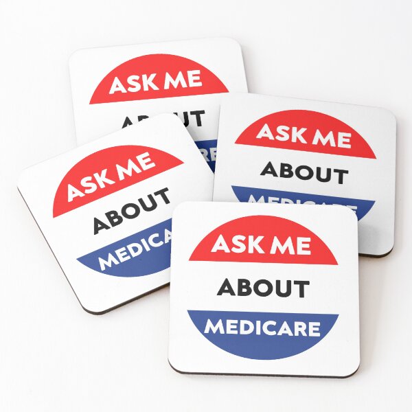 Item preview, Ask Me About Medicare Vintage Retro Funny designed and sold by zedesigner-.