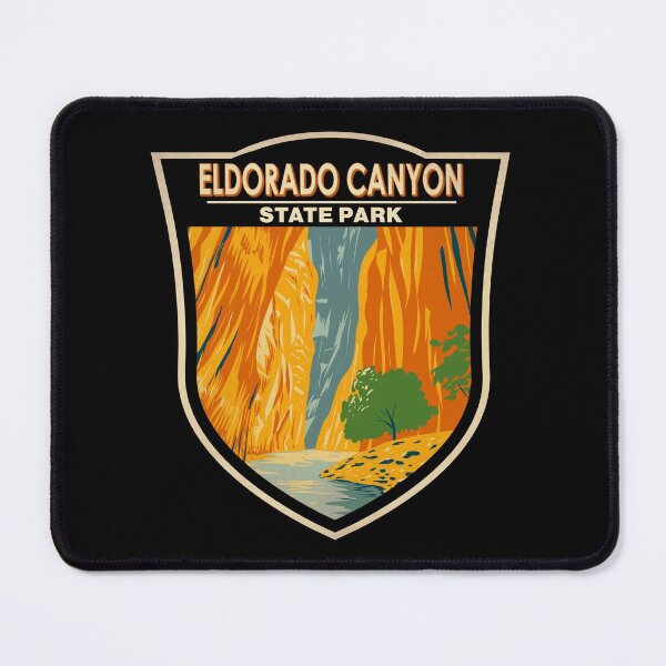 Item preview, Eldorado Canyon State Park Colorado Badge designed and sold by KrisSidDesigns.