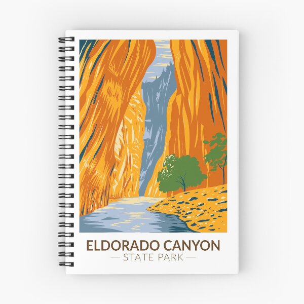 Item preview, Eldorado Canyon State Park Colorado Vintage designed and sold by KrisSidDesigns.