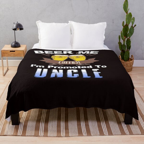 Item preview, beer me i'm promoted to uncle funny beer shot designed and sold by Havic Tees.