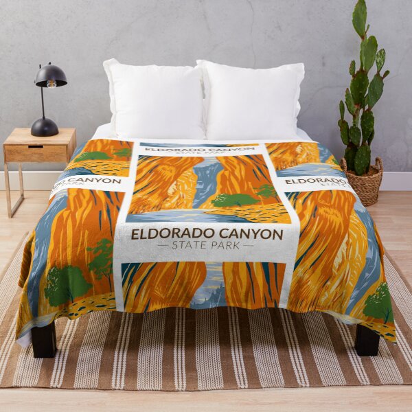 Item preview, Eldorado Canyon State Park Colorado Vintage designed and sold by KrisSidDesigns.