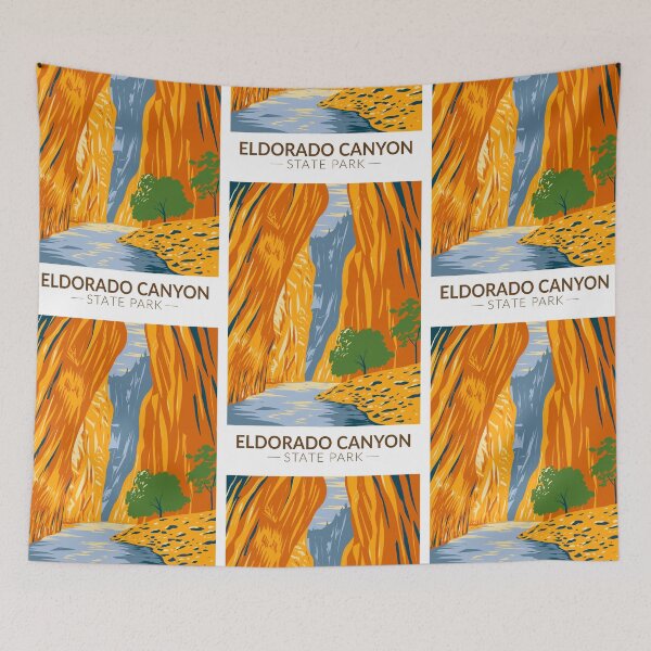 Item preview, Eldorado Canyon State Park Colorado Vintage designed and sold by KrisSidDesigns.