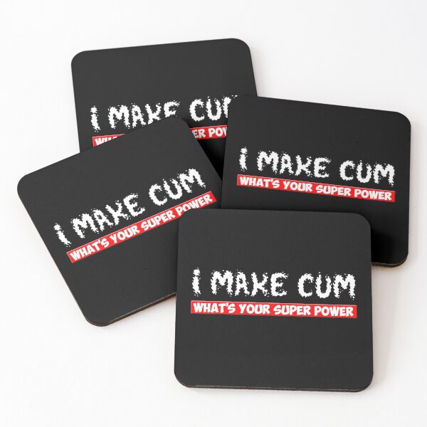 Item preview, Super Power I Make Cum designed and sold by DabGraphic.