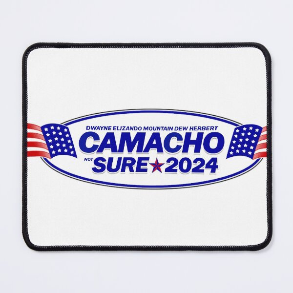 Item preview, CAMACHO / NOT SURE 2024 Presidential Idiocracy Campaign designed and sold by massiveink.