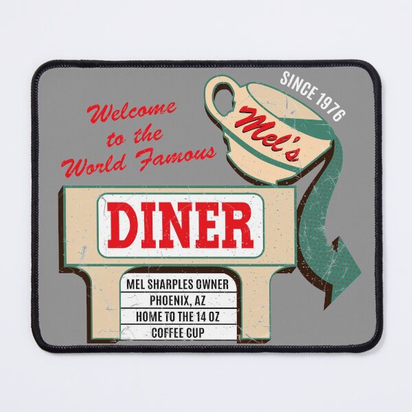 Item preview, Mel's Diner Worn designed and sold by Alema Art.