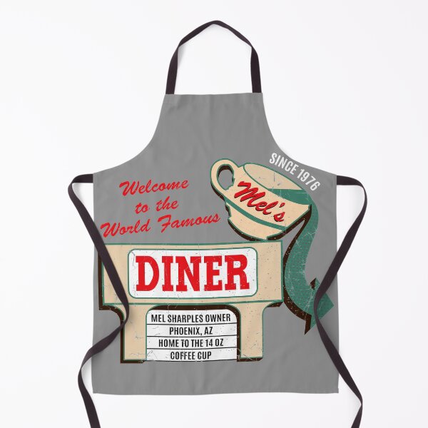 Item preview, Mel's Diner Worn designed and sold by Alema Art.