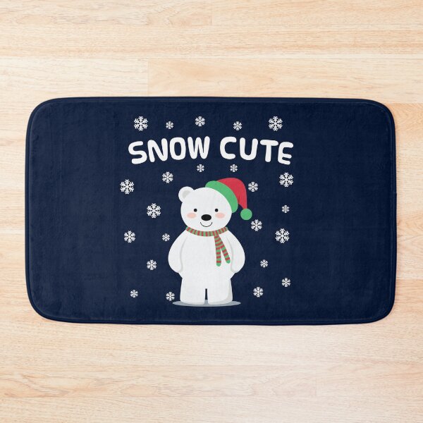 Item preview, Snow Cute Polar Bear designed and sold by TheGiftHub.