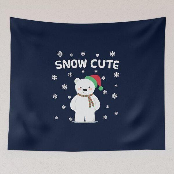 Item preview, Snow Cute Polar Bear designed and sold by TheGiftHub.