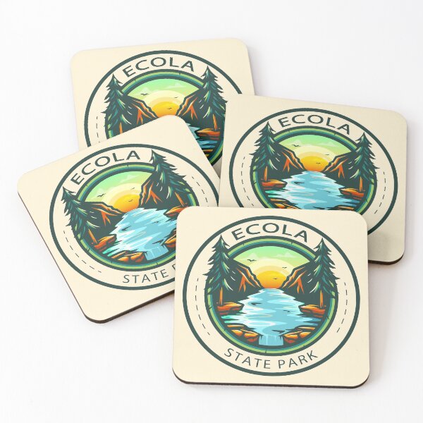 Artikelvorschau, Ecola State Park Oregon-Abzeichen entworfen und verkauft von KrisSidDesigns.