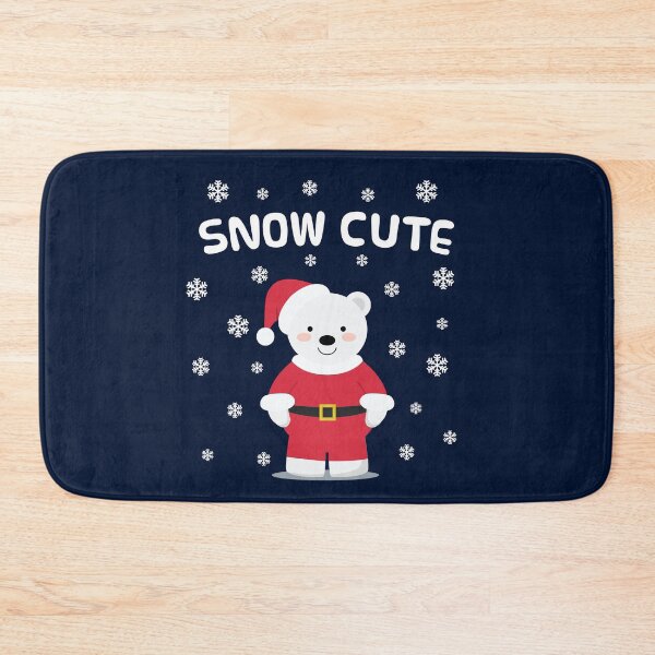 Item preview, Snow Cute Santa Polar Bear designed and sold by TheGiftHub.