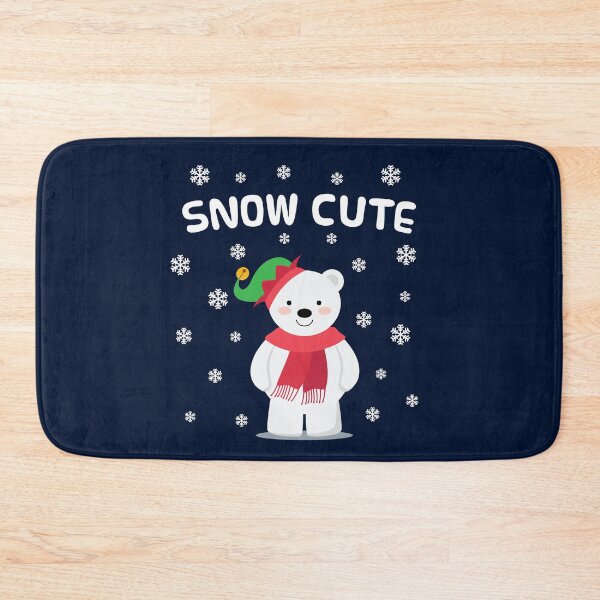Item preview, Snow Cute Elf Polar Bear designed and sold by TheGiftHub.