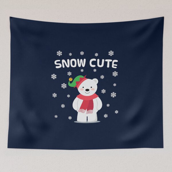 Item preview, Snow Cute Elf Polar Bear designed and sold by TheGiftHub.