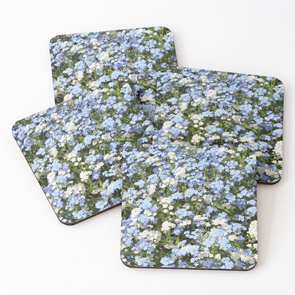 Item preview, Forget Me Not Blue and White Flowers designed and sold by IraNiva.