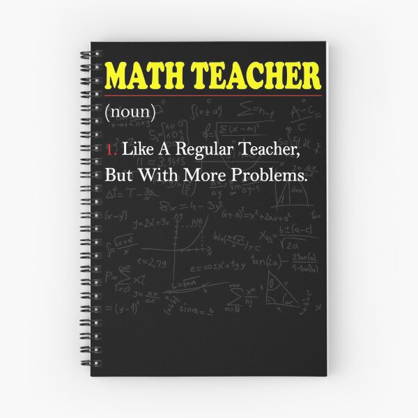 Item preview, Math Teacher Like A Regular Teacher But With More Problems Funny Math Teacher Definition designed and sold by sichaz.
