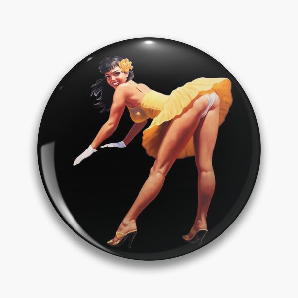 Item preview, Sexy Pin Up Girl Retro Vintage designed and sold by AlexaTees.