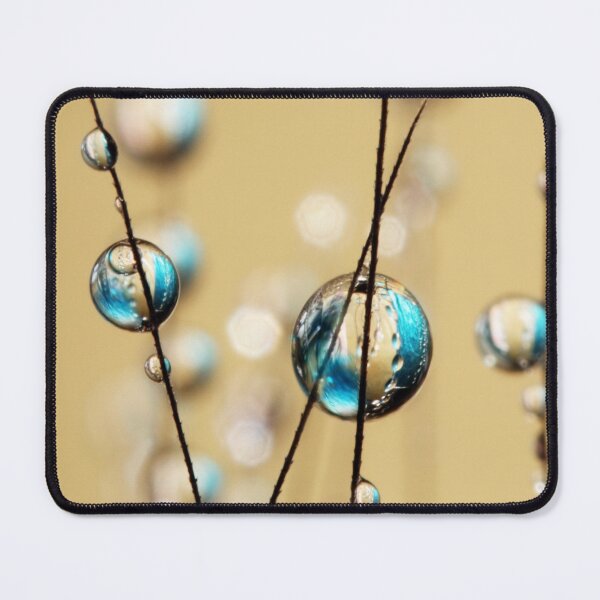 Item preview, Sapphire and Gold Grass Seed Drops designed and sold by SharonJ.