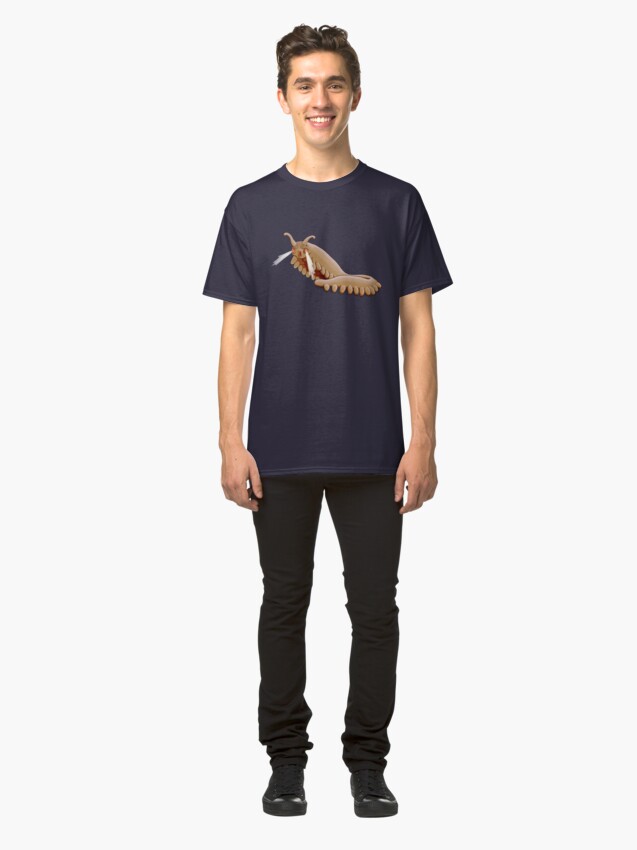 Alternate view of Brown Onychophora velvet worm Classic T-Shirt