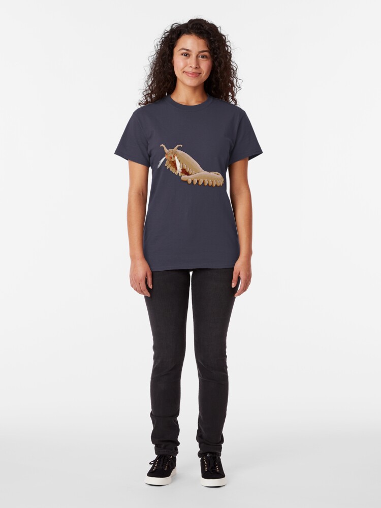 Alternate view of Brown Onychophora velvet worm Classic T-Shirt