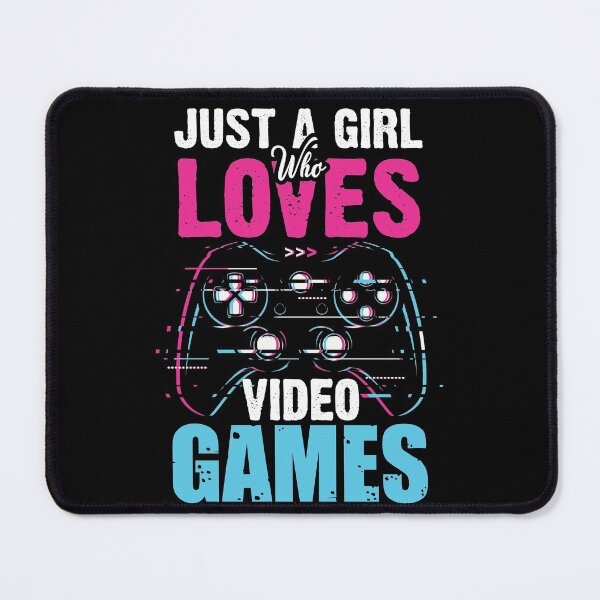 Item preview, Just a Girl Who Loves Video Games Pink  designed and sold by Eamali.
