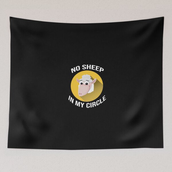 Item preview, sheep in my circle designed and sold by Tcseller.