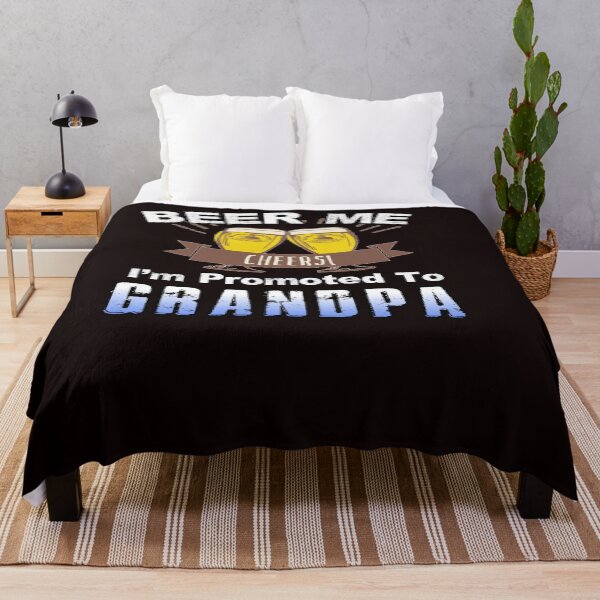 Item preview, beer me i'm promoted to grandpa funny beer shot designed and sold by Havic Tees.