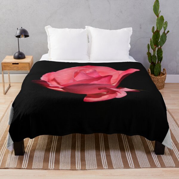 Item preview, Red rose on black background designed and sold by olena2552.