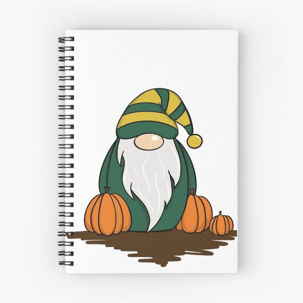 Item preview, Gnome with Pumpkins designed and sold by eggofthefay.