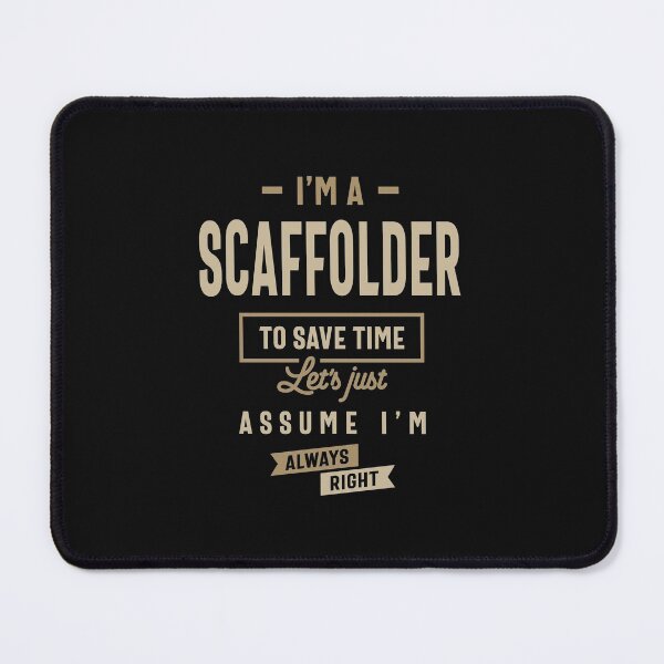 Item preview, Scaffolder Gift Funny Job Title Profession Occupation designed and sold by cidolopez.