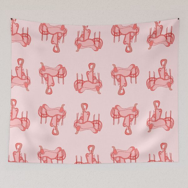 Item preview, Saddle Up in San Antonio Rose - Western saddle pattern designed and sold by wildhunt.