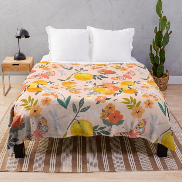 Item preview, Orange grove pattern designed and sold by taika tori.