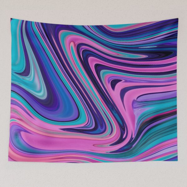 Item preview, Holographic Marble Design Blue, Pink and Purple designed and sold by PrettyPage.