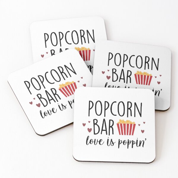 Item preview, Popcorn Bar Love is Poppin designed and sold by ZDreamers.