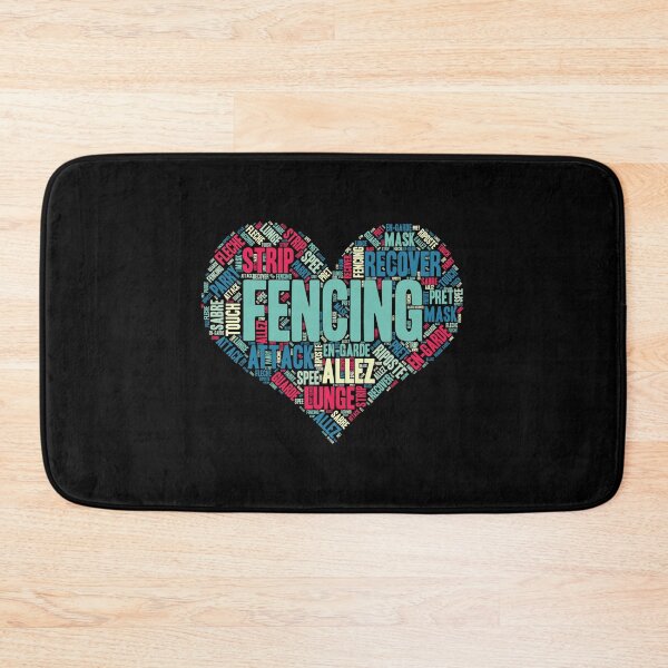 Item preview, Fencing Heart Saber Epee Fence Gift product designed and sold by theodoros20.