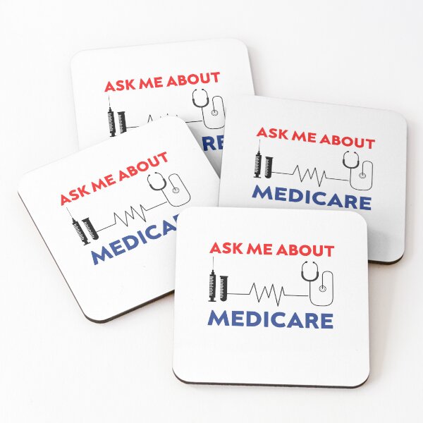 Item preview, Ask Me About Medicare Vintage Retro Funny designed and sold by zedesigner-.
