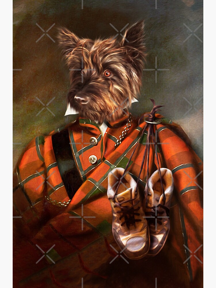 Scottish Terrier Dog Portrait - Tales by carpo17