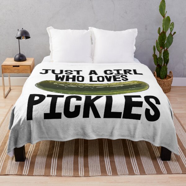 Item preview, Just A Girl Who Loves Pickles designed and sold by Bendthetrend.