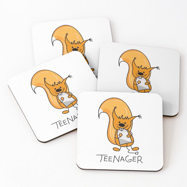 Item preview, Teenage squirrel designed and sold by spontania.
