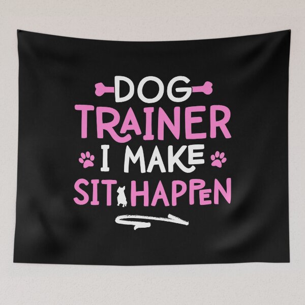 Item preview, Womens Dog Trainer I Make Sit Happen - Funny Girl Pet Training design designed and sold by theodoros20.
