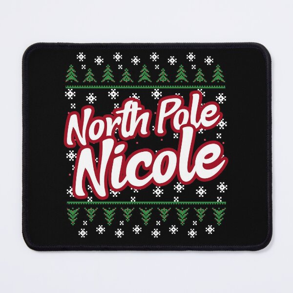Item preview, North Pole Nicole Christmas Party Name Group Graphic designed and sold by GO SHIRT-TEE.