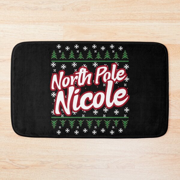Item preview, North Pole Nicole Christmas Party Name Group Graphic designed and sold by GO SHIRT-TEE.