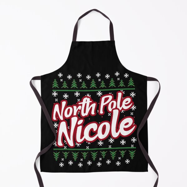 Item preview, North Pole Nicole Christmas Party Name Group Graphic designed and sold by GO SHIRT-TEE.