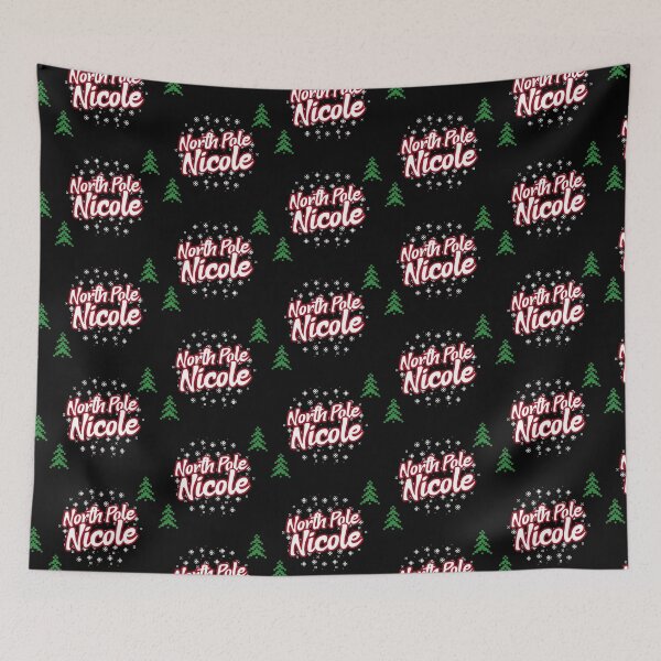 Item preview, North Pole Nicole Christmas Party Name Group Graphic designed and sold by GO SHIRT-TEE.