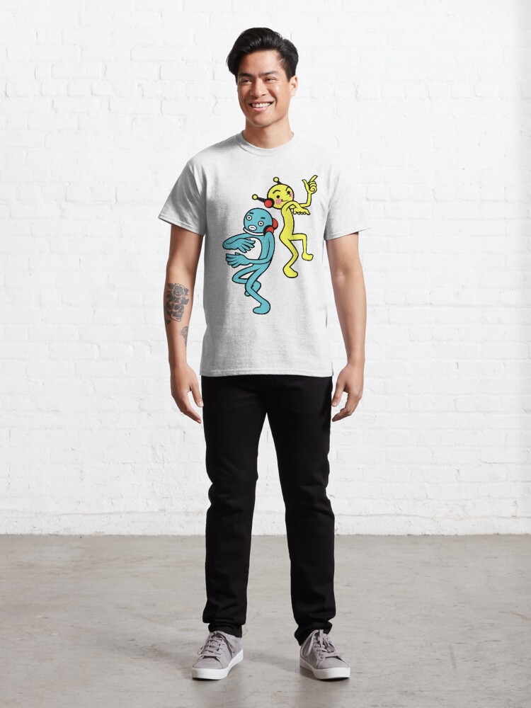 Alternate view of DJ Yellow and Student - Rhythm Heaven Classic T-Shirt