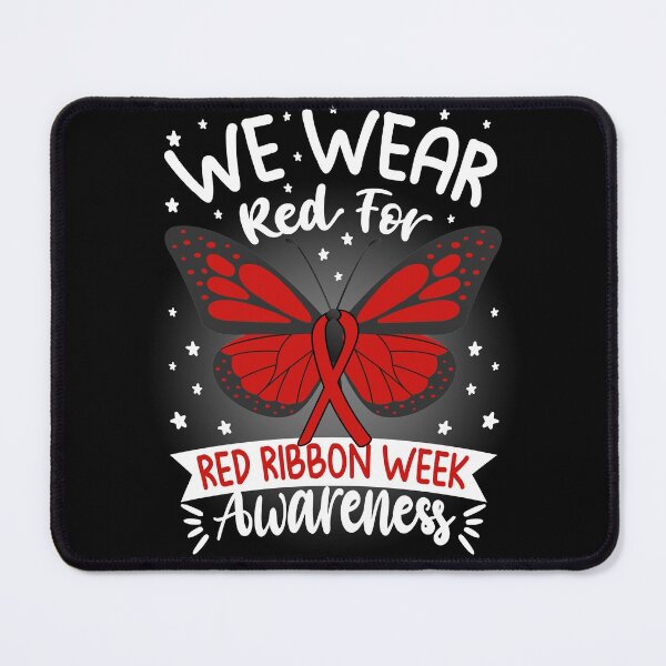 Item preview, We Wear red For Red Ribbon Week Awareness designed and sold by shirtscom.