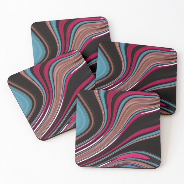 Item preview, Holographic Marble Design Blue, Red and Orange designed and sold by PrettyPage.