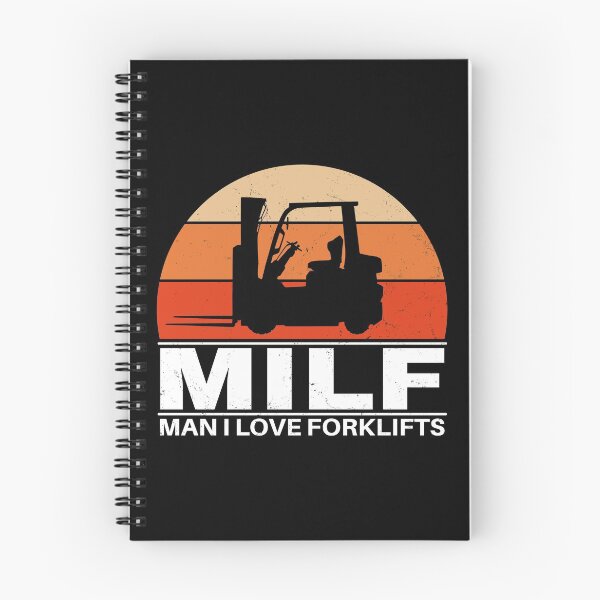 Item preview, Milf Man I love Forklifts designed and sold by NicGrayGraphic.